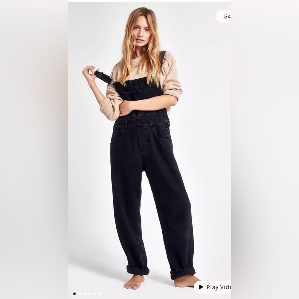 Free People We The Free Ziggy Denim Overalls